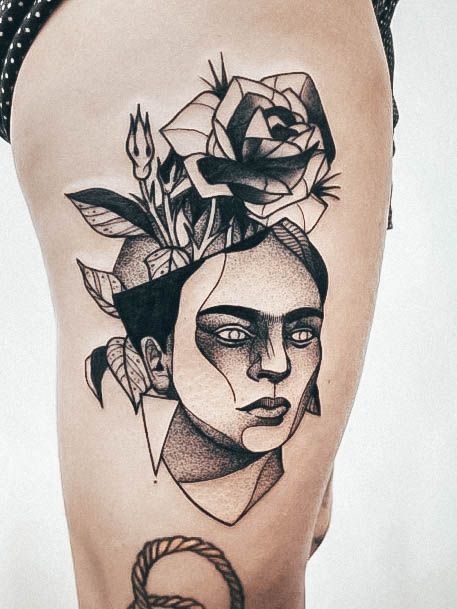 Great Frida Tattoos For Women