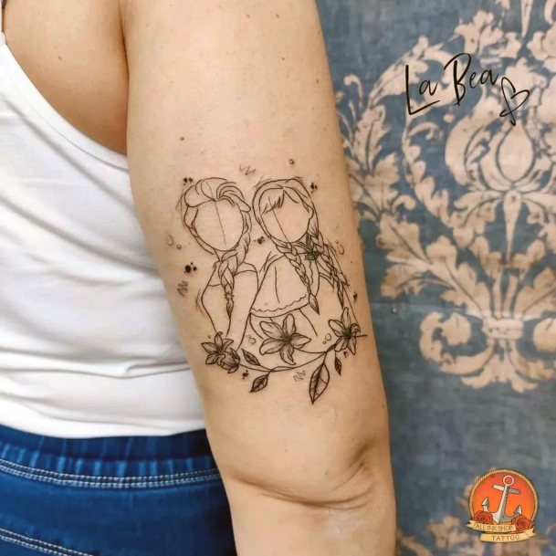 Great Frozen Tattoos For Women