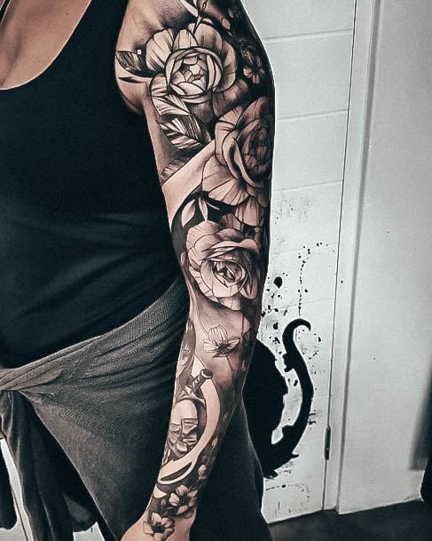 Great Full Sleeve Tattoos For Women