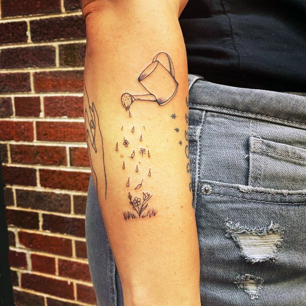 Great Gardening Tattoos For Women