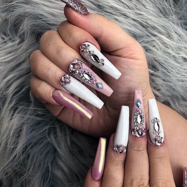 Great Gemstone Nails For Women