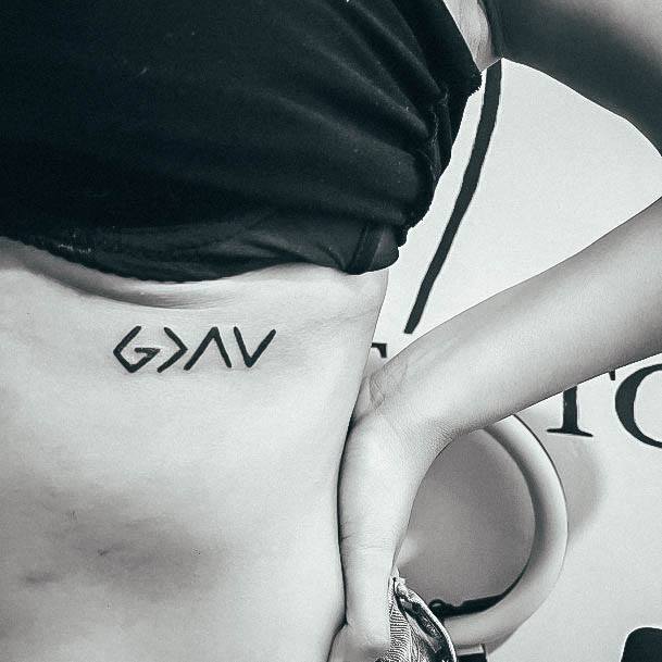 Great God Is Greater Than The Highs And Lows Tattoos For Women