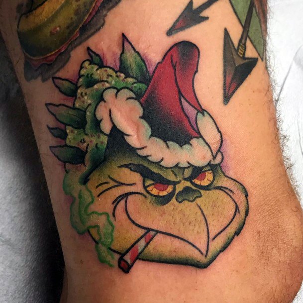 Great Grinch Tattoos For Women