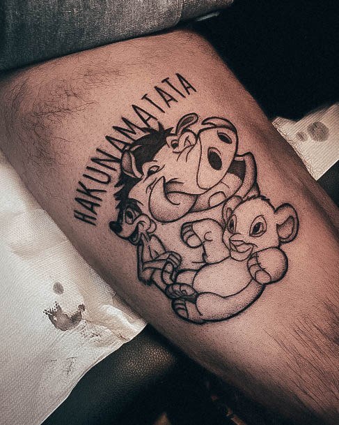 Great Hakuna Matata Tattoos For Women