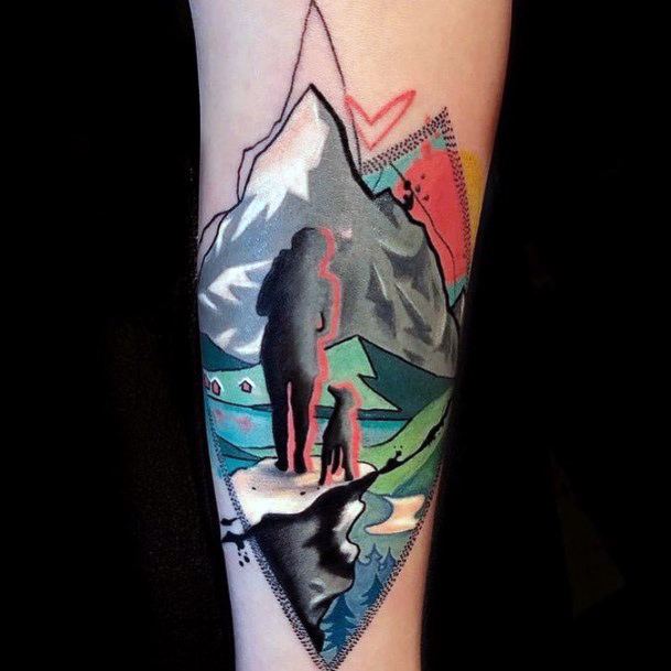 Great Hiking Tattoos For Women