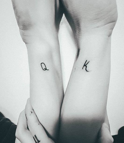 Great King And Queen Tattoos For Women