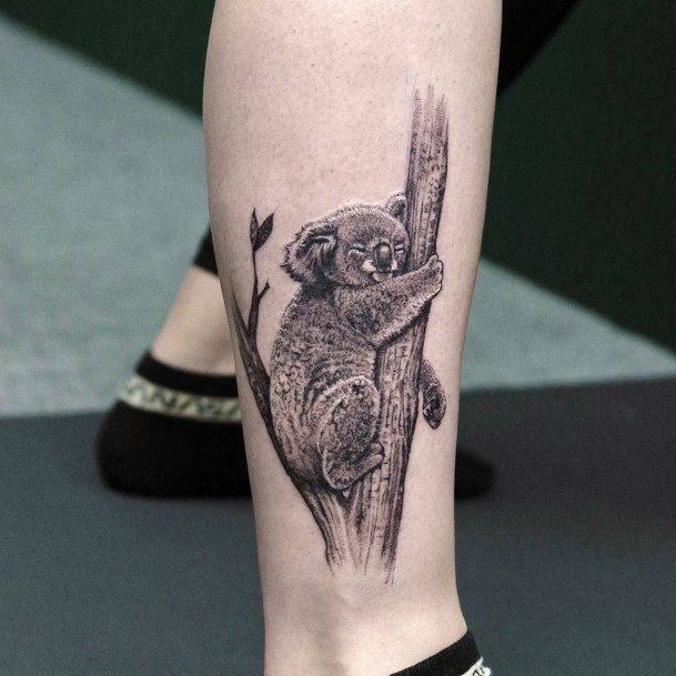 Great Koala Tattoos For Women