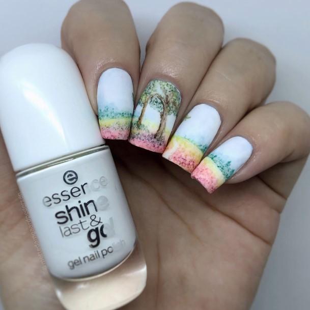 Great Landscape Nails For Women