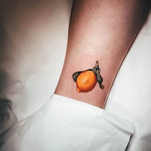 Great Lemon Tattoos For Women