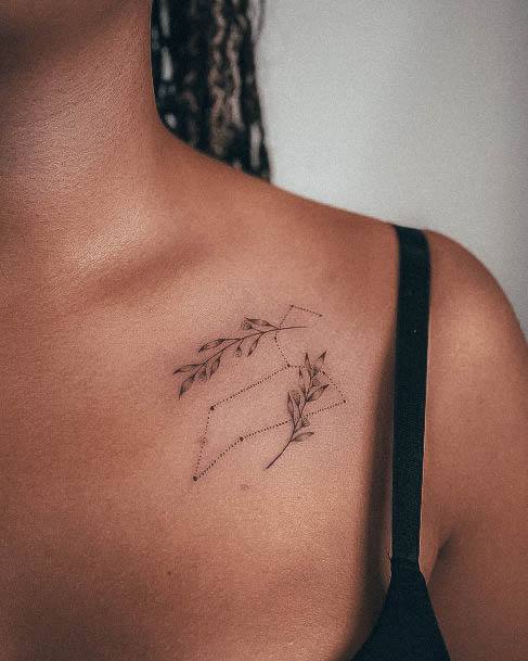 Great Leo Tattoos For Women