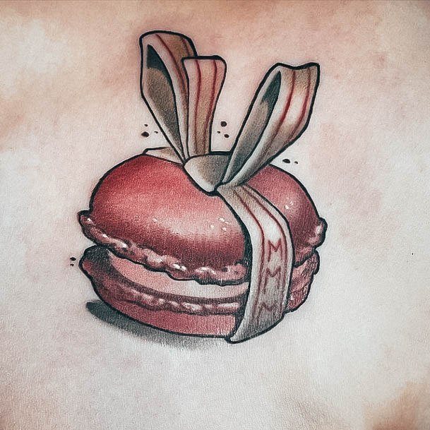 Great Macaron Tattoos For Women