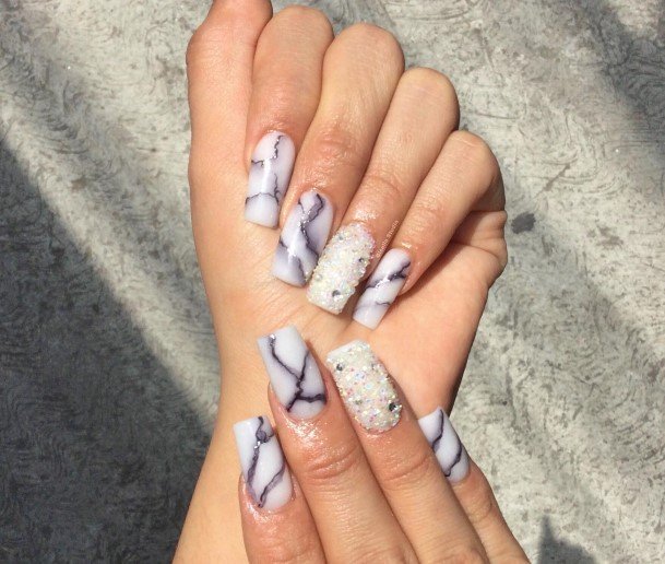 Great Marble Nails For Women