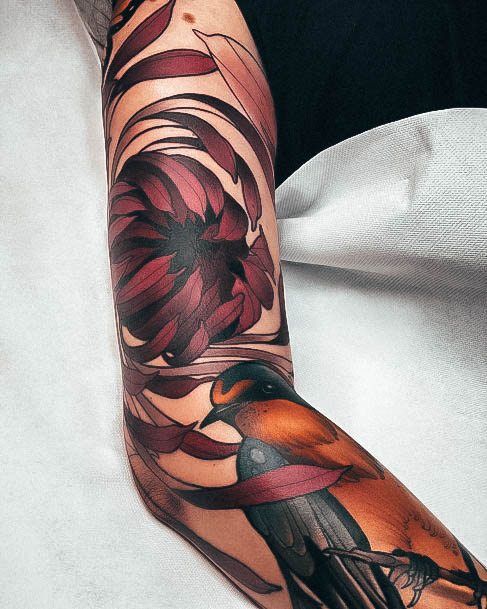 Great Neo Traditional Tattoos For Women