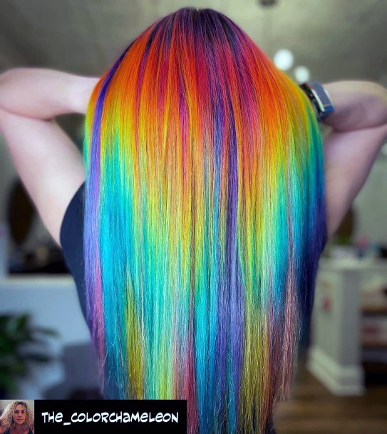 Great Neon Hairstyless For Women