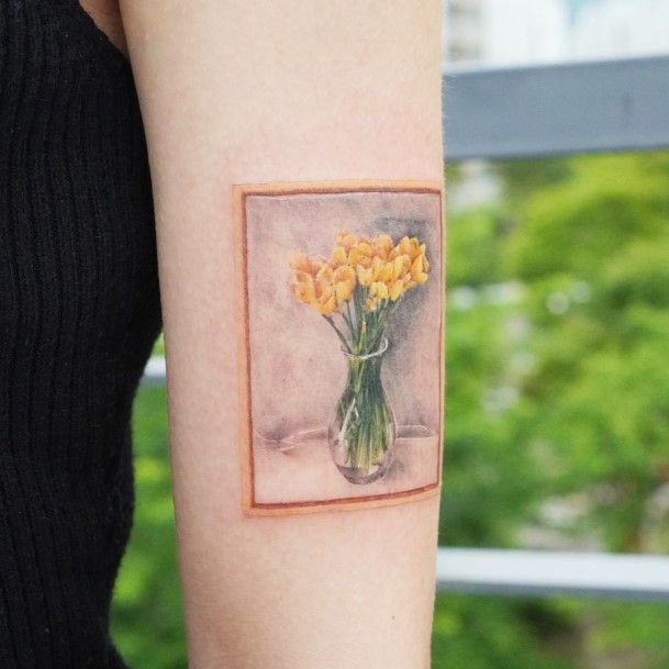 Great Painting Tattoos For Women