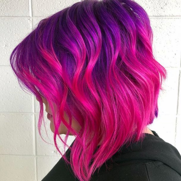 Great Pink Ombre Hairstyless For Women