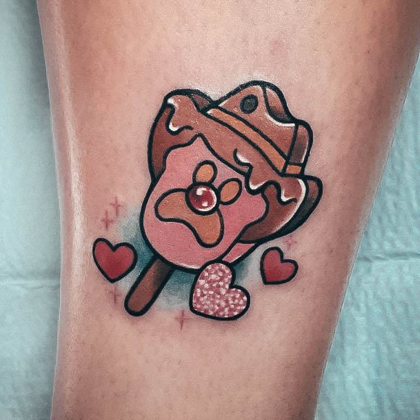 Great Popsicle Tattoos For Women