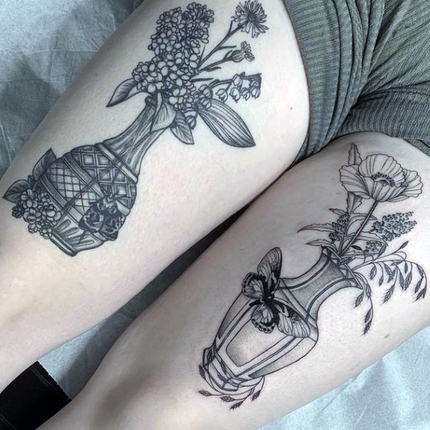 Great Pottery Tattoos For Women