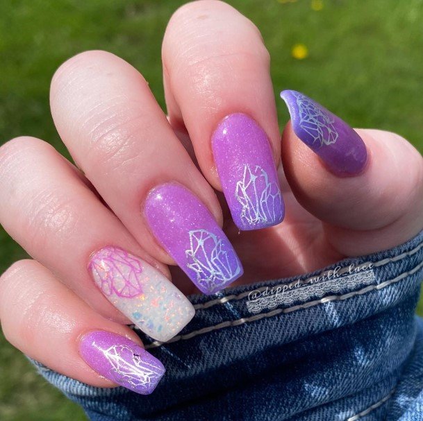 Great Purple Nails For Women