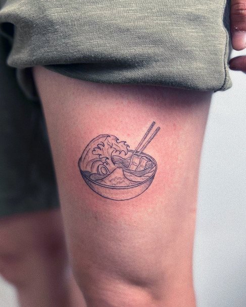 Great Ramen Tattoos For Women