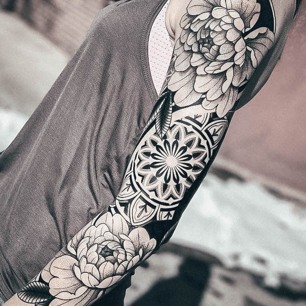 Great Sacred Geometry Tattoos For Women