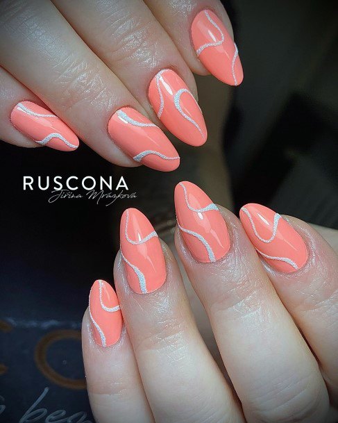 Great Salmon Nails For Women