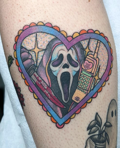 Great Scream Tattoos For Women