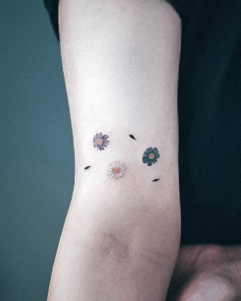 Great Small Flower Tattoos For Women