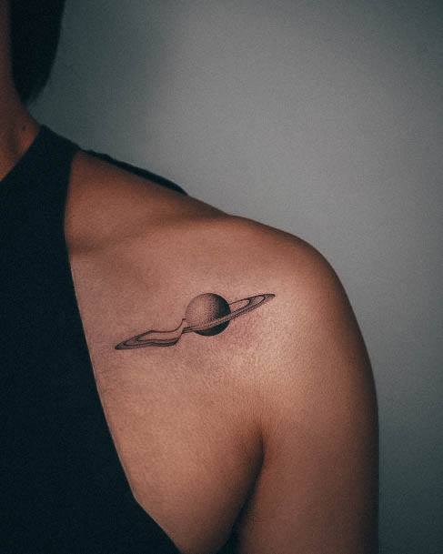 Great Space Tattoos For Women