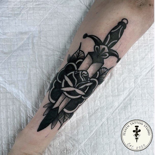 Great Sword Tattoos For Women