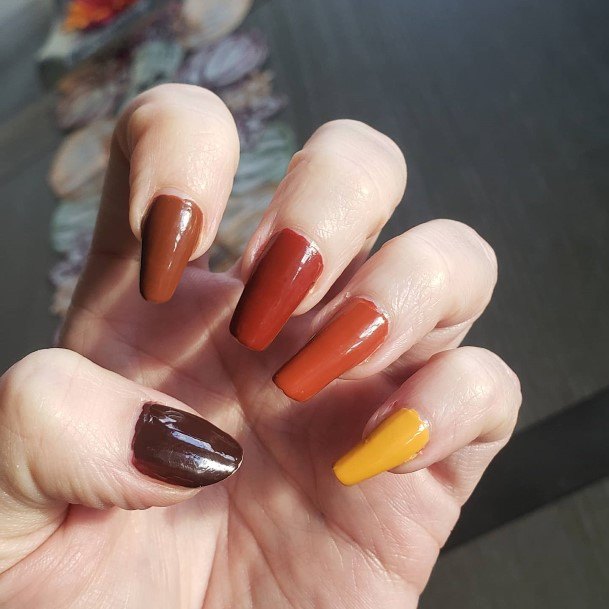Great Thanksgiving Nails For Women