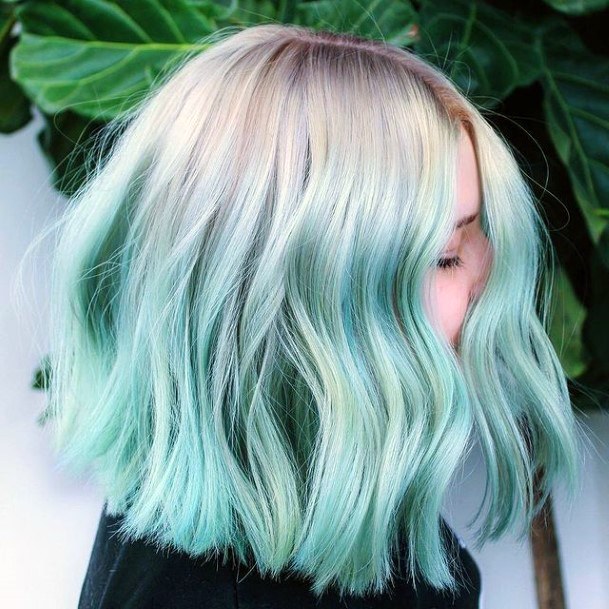 Great Turquoise Ombre Hairstyless For Women