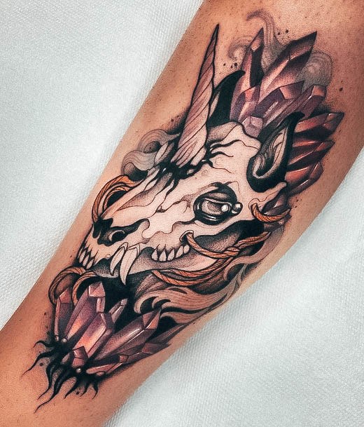 Great Unicorn Tattoos For Women