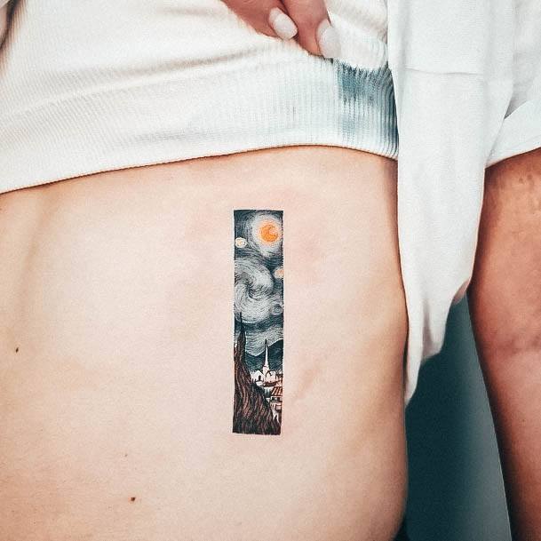 Great Van Gogh Tattoos For Women