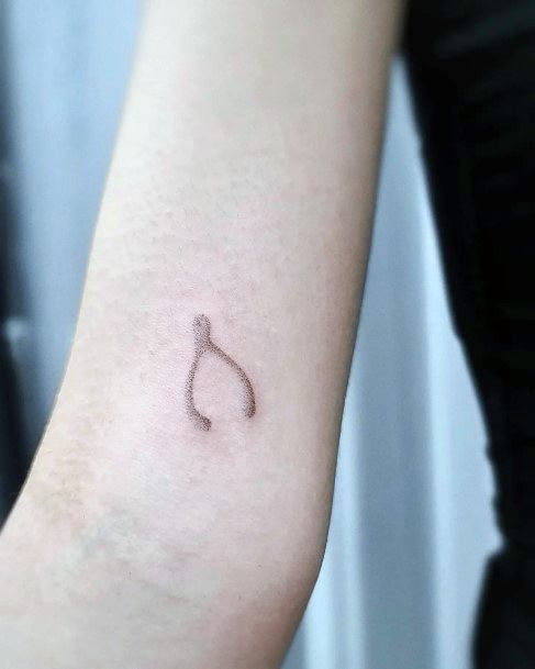 Great Wishbone Tattoos For Women