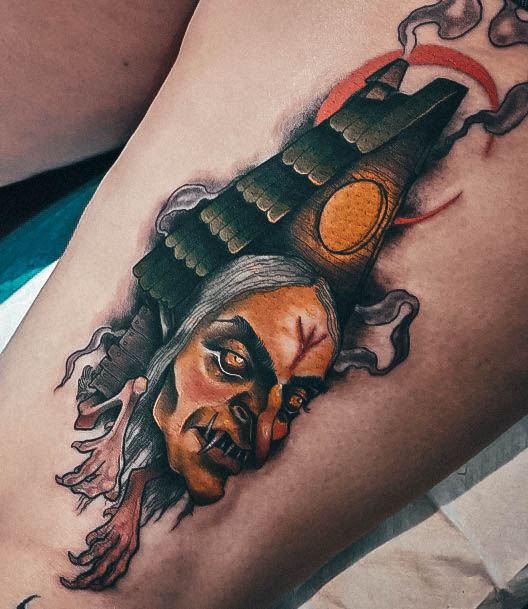 Great Witch Tattoos For Women