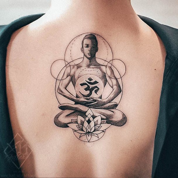 Great Yoga Tattoos For Women