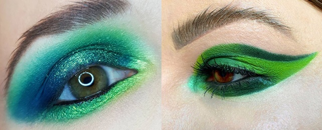 Top 60 Best Green Eyeshadow Ideas For Women – Charming Emerald Makeup