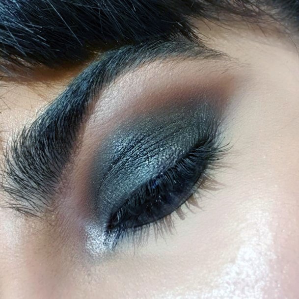 Green Grey Dark Eyeshadow Women