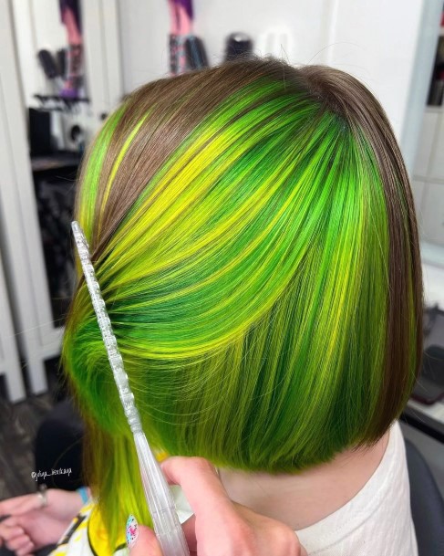 Green Womens Hairstyles