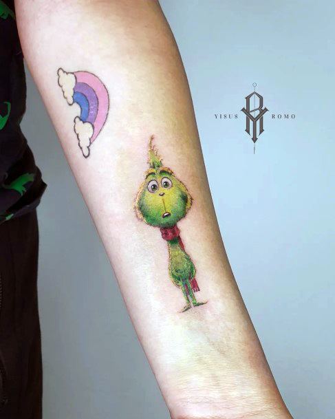 Grinch Womens Tattoos