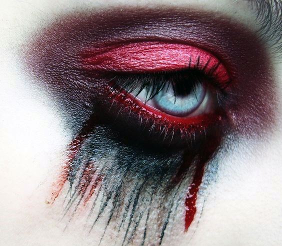 Gross And Scary Halloween Eyeshadow Art