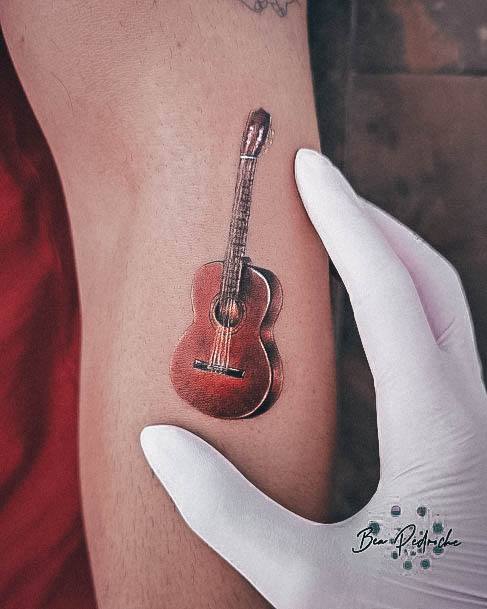 Guitar Pretty Music Tattoos Women