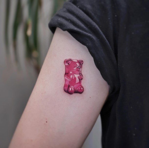 Gummy Bear Gummy Bear Tattoo Designs For Women