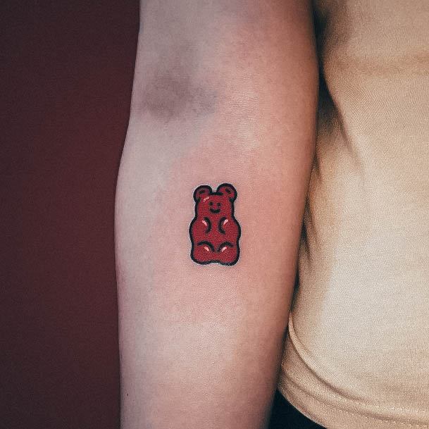 Gummy Bear Womens Tattoos