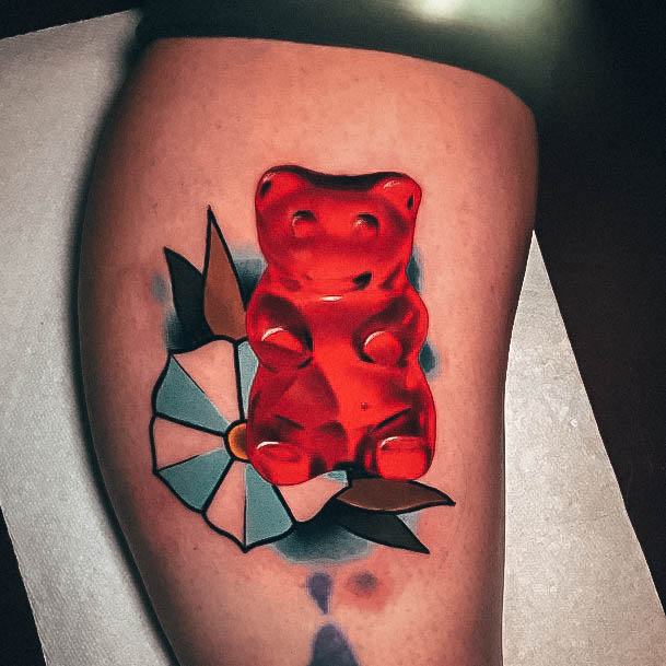 Gummy Bearic Womens Gummy Bear Tattoo Designs