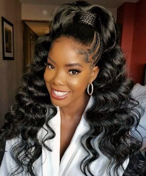 Top 50 Best Ponytail Hairstyles For Black Women Sexy