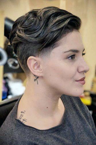 Hairstyle Ideas For Pretty Younger Females With Short Tapered Layers