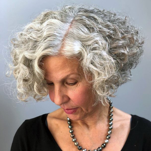 Hairstyles For Women Over 50 Thick Curls With Volume