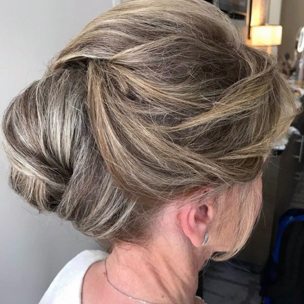 Hairstyles For Women Over 50 Voluminous Updo